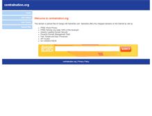 Tablet Screenshot of centralnation.org